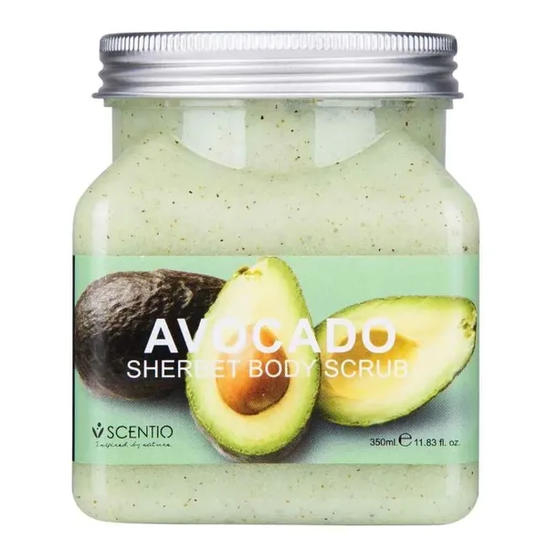 Scentio Avocado Brightening Sherbet Body Scrub 350ml